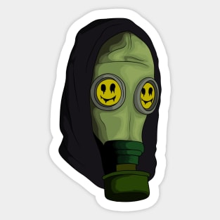 WKURE Gas Mask Sticker